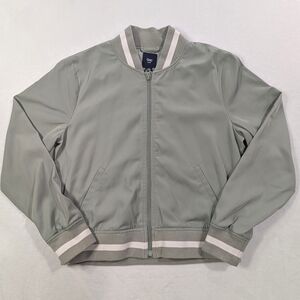 Gap Varsity Bomber‎ Jacket | Women's Size M | Light Mint Pastel Green